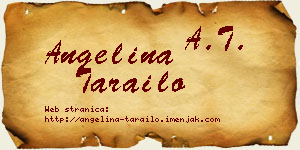 Angelina Tarailo vizit kartica